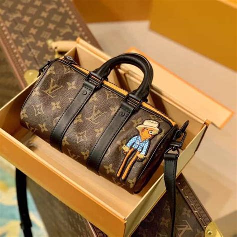 louis vuitton keepall nano|louis vuitton keepall men.